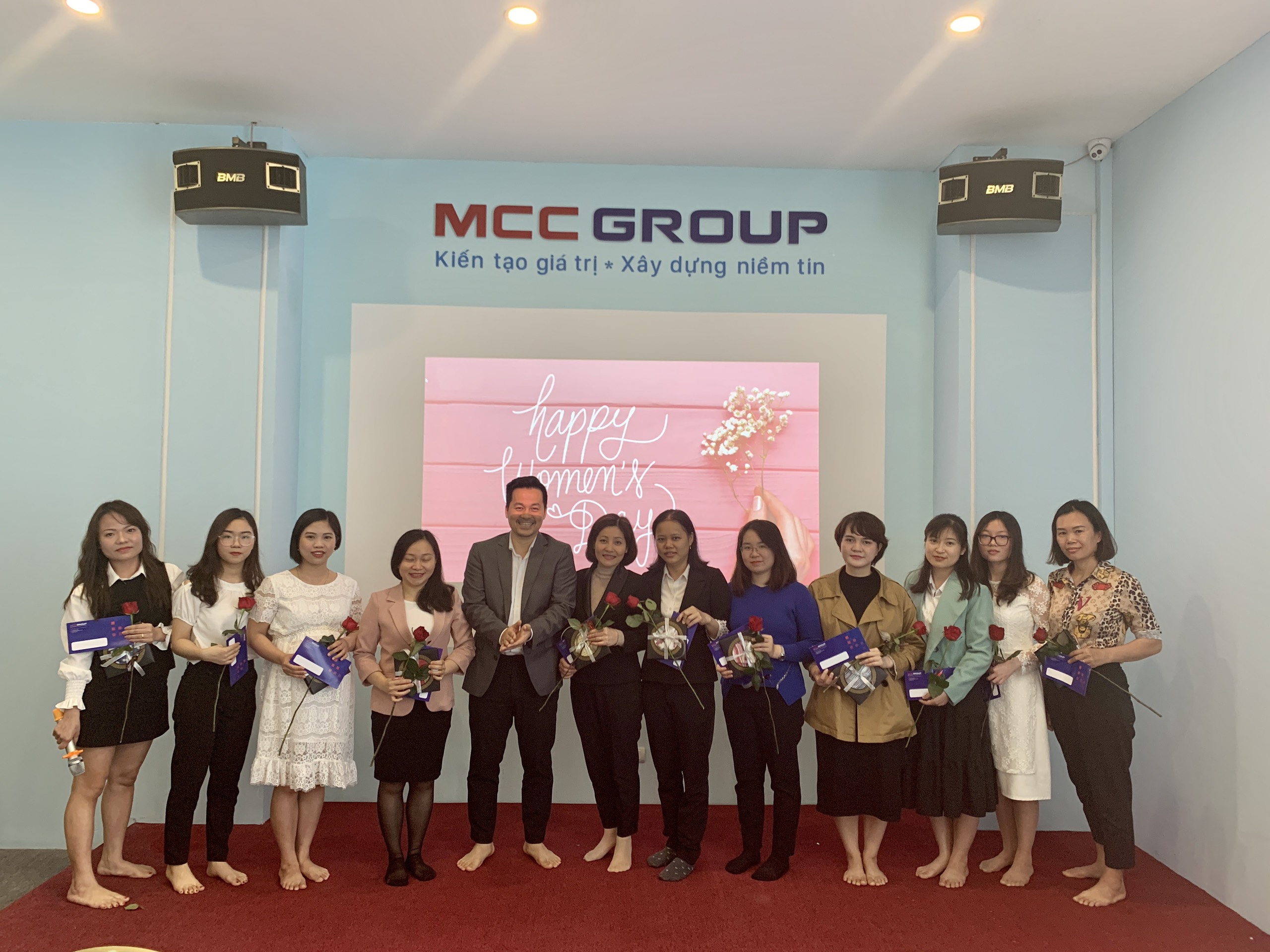 Tập đoàn MCC Group chúc mừng ngày quốc tế phụ nữ 8/3